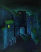 Czeslaw Gorski - Nacht des Werwolfes - Ölgemälde